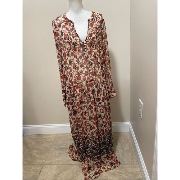 Free People See It Through Dress Size M - Picture 4 of 7